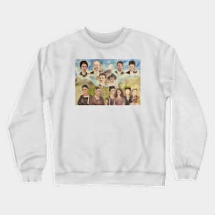 Portrait of Frida’s Family by Frida Kahlo Crewneck Sweatshirt